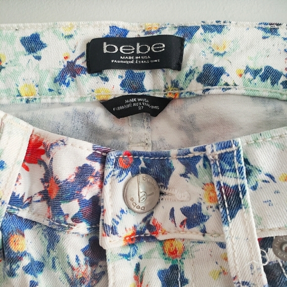 Guess Flower Print Pants - Picture 3 of 3